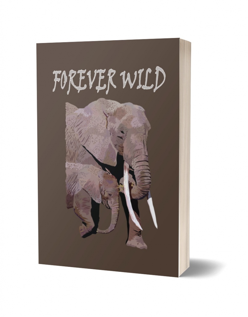 Elephant Graphic Journals - Forever Wild African Elephant Journal