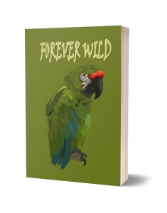 Wildlife Graphic Notebooks Journals - Forever Wild Great Green Macaw Journal