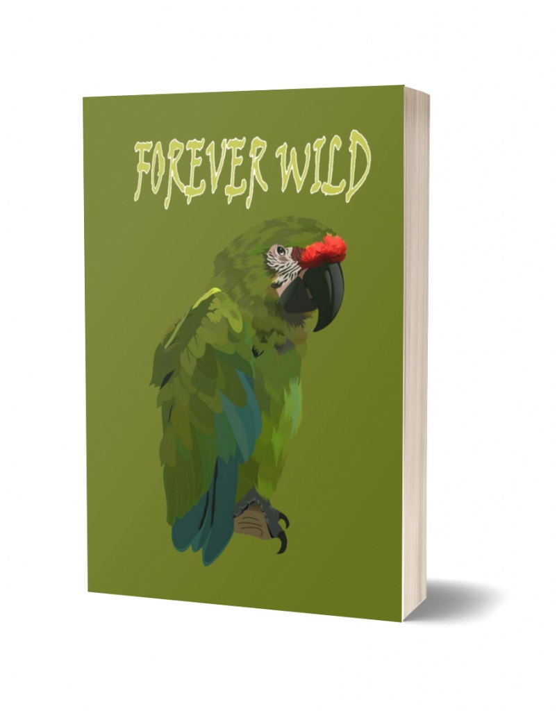 Tropical Bird Notebooks - Forever Wild Great Green Macaw Journal
