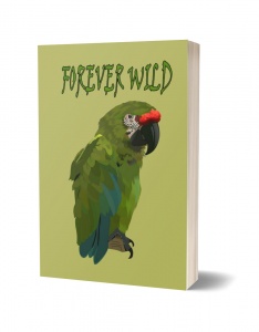 Wildlife Graphic Notebooks - Great Green Macaw Journal