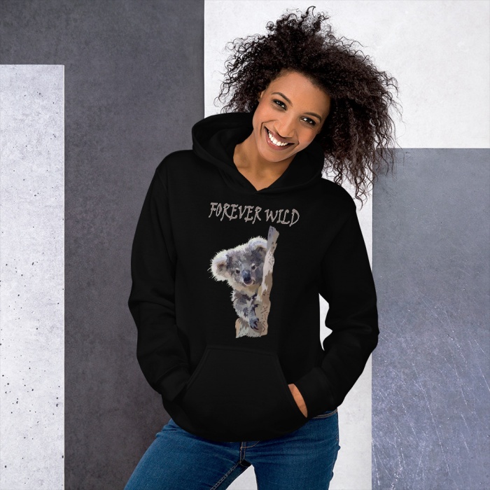 Koala Hoodies and Sweatshirts - Forever Wild Koala Hoodie