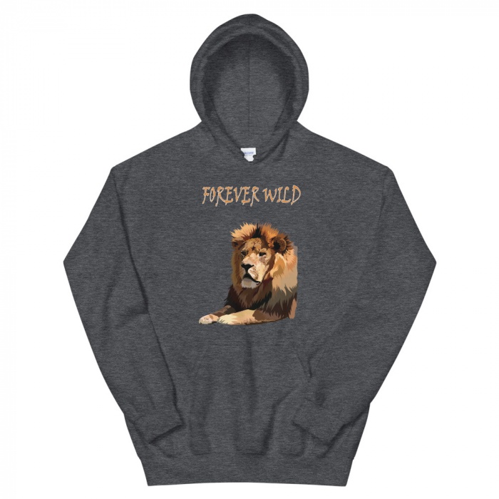 Lion Hoodies and Sweatshirts - Forever Wild Lion Hoodie