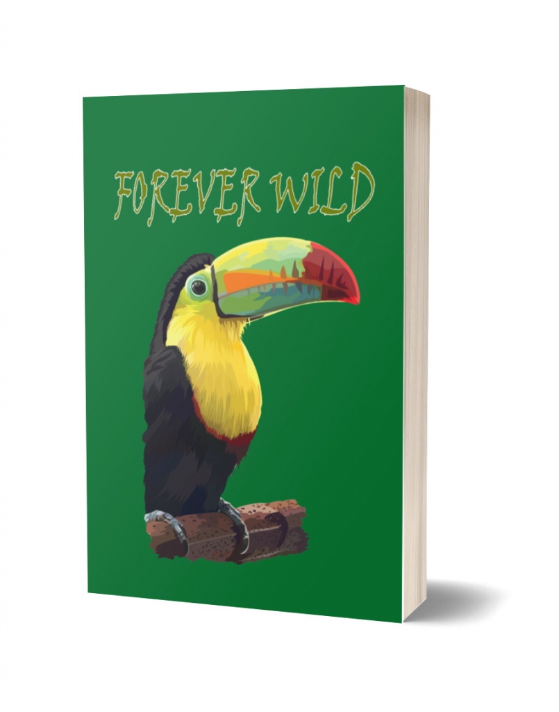 Tropical Bird Notebooks - Forever Wild Rainbow Billed Toucan Journal