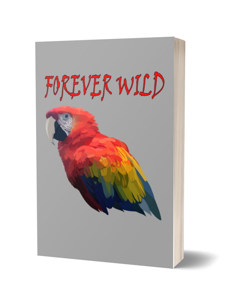 Tropical Bird Notebooks- Scarlet Macaw Journal