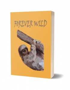 Wildlife Graphic Notebooks - Sloth Journal