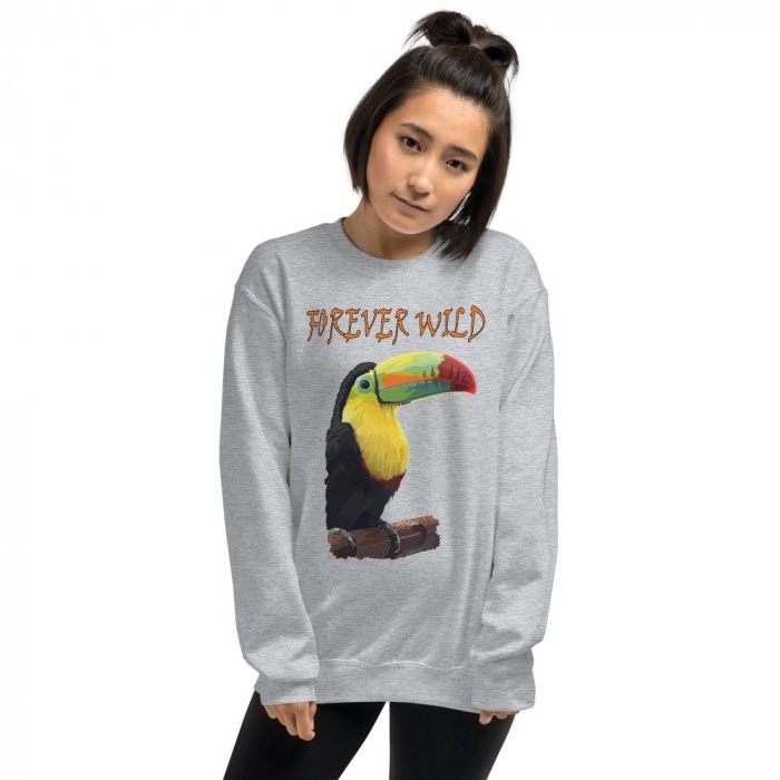 Toucan Hoodies and Sweatshirts - Forever Wild Toucan Sweatshirt