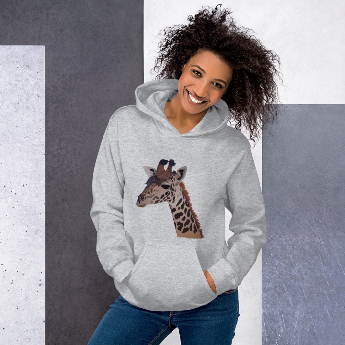 Giraffe Hoodies and Sweatshirts - Giraffe Hoodie