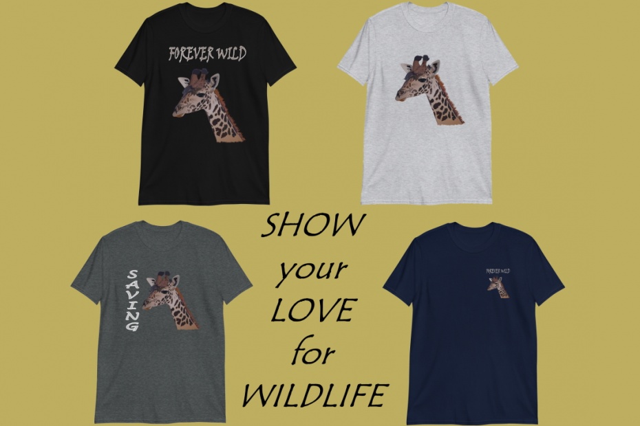 Giraffe Graphic T-shirts