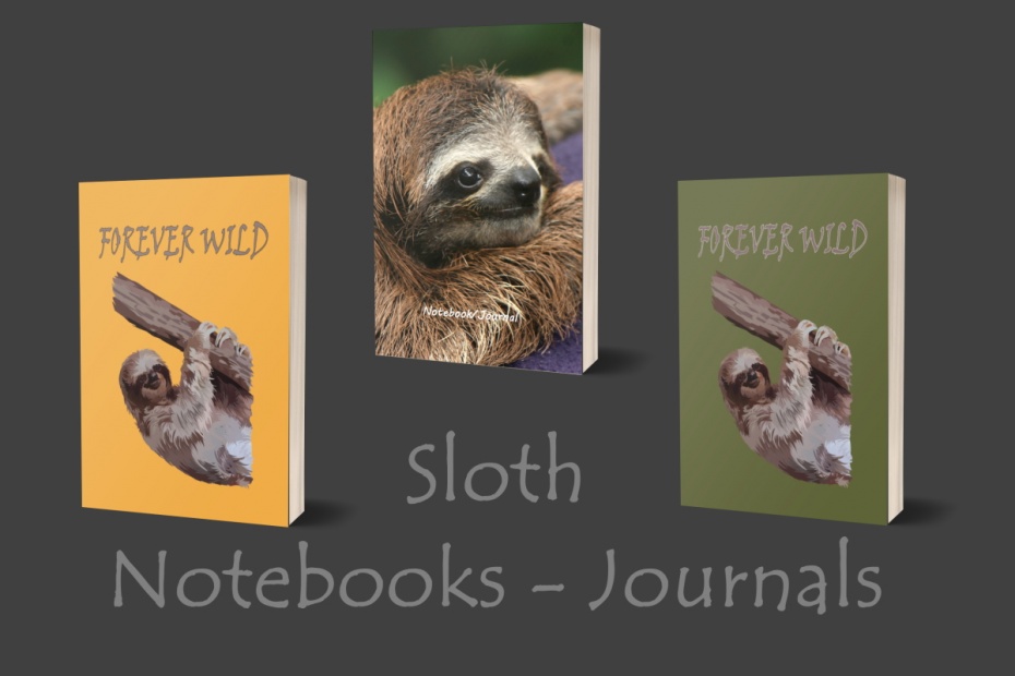 Sloth Notebooks Journals