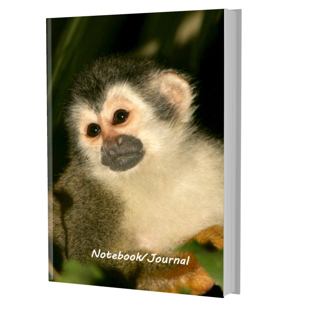 Squirrel Monkey Notebook - Squirrel Monkey Journal