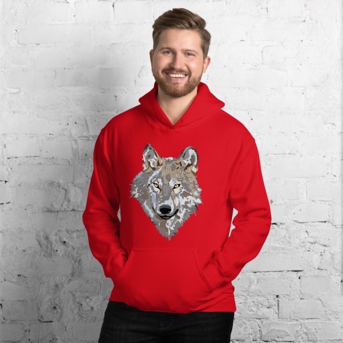 Wolf Hoodies and Sweatshirts - Wolf Hoodies