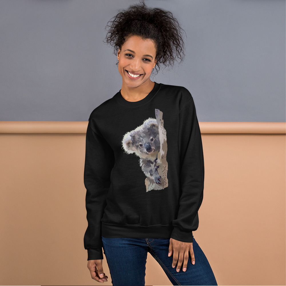 Koala Graphic on Sweatshirts