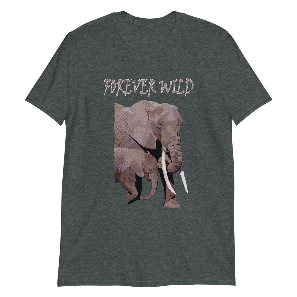 Elephant T-Shirts - Forever Wild Elephant T-shirts