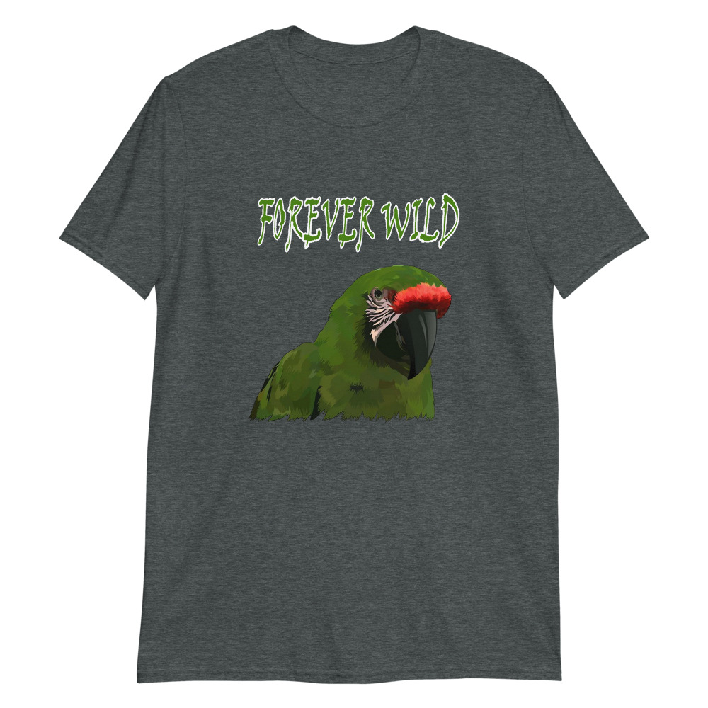 Forever Wild Great Green Macaw T-Shirts