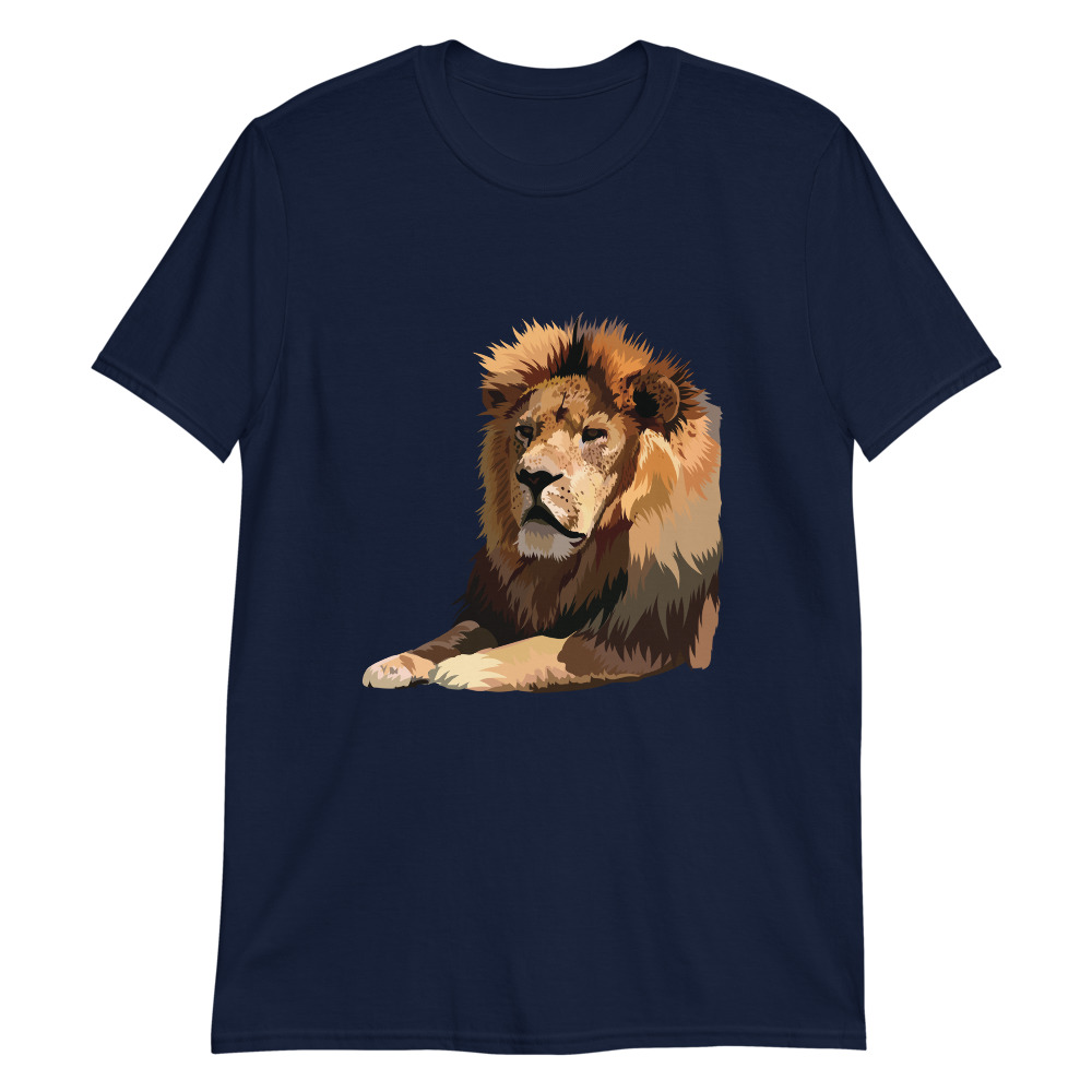 Lion T-Shirts - Male Lion T-shirt