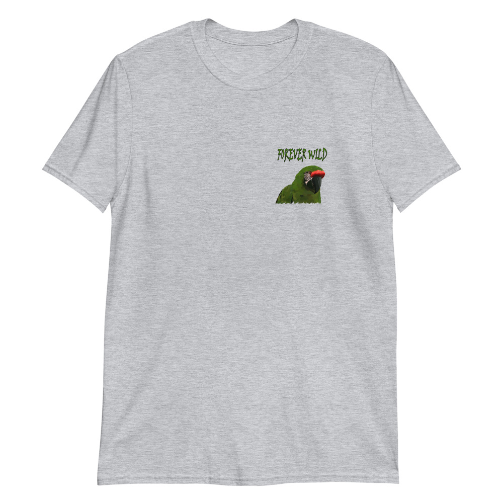 Forever Wild Great Green Macaw T-Shirts