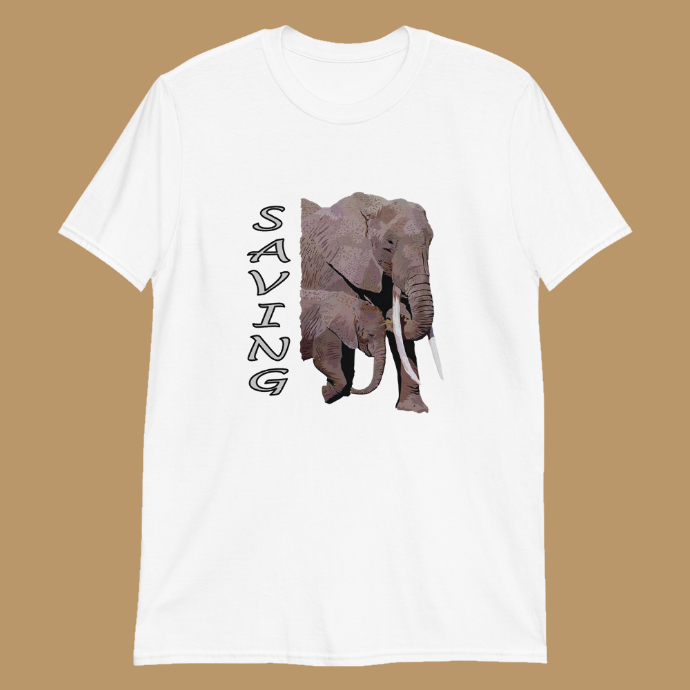 Elephant T-Shirts - Saving Elephant T-shirts