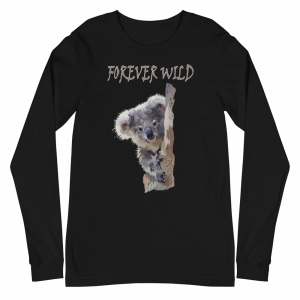 Forever Wild Koala Long Sleeve Shirts