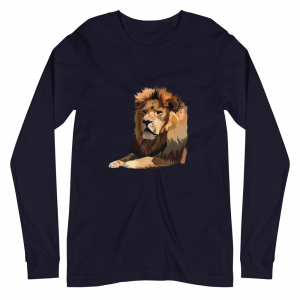 Lion Graphic Long Sleeve Shirt