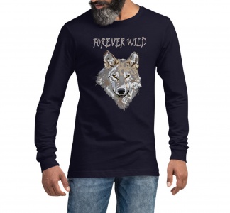 Wolf Design Long Sleeve Shirt