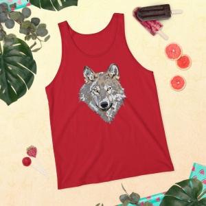 Wolf Design Tank Top